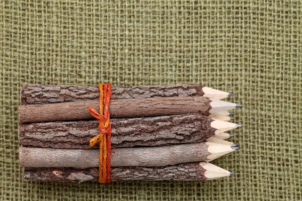 Wooden pencils — Stock Photo, Image
