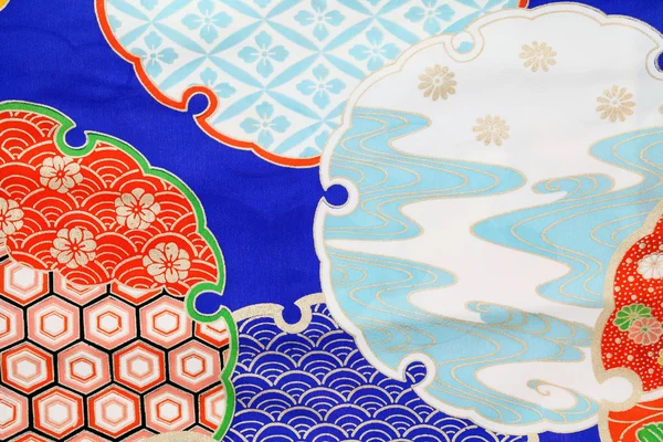 Muster des japanischen Kimonos — Stockfoto