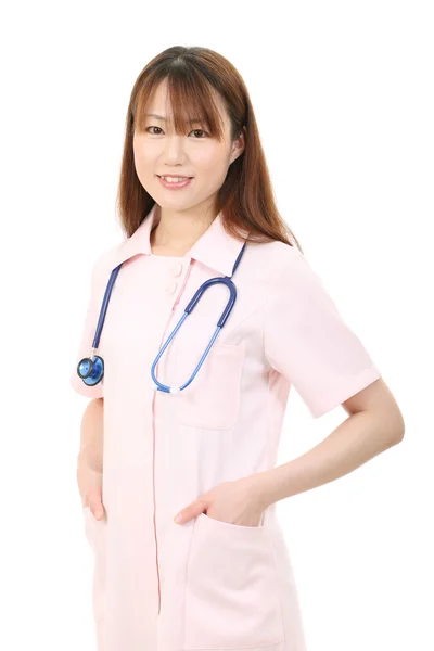Joven asiática enfermera — Foto de Stock