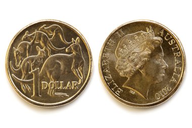 Avustralya Doları ön ve arka