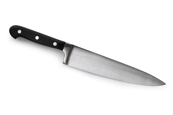Chef's Knife with Clipping Path — Stock Photo, Image