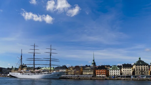 Paláce starého města ve Stockholmu — Stock fotografie