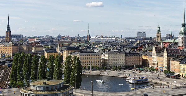 Stokholm kent (gamla stan), İsveç — Stok fotoğraf
