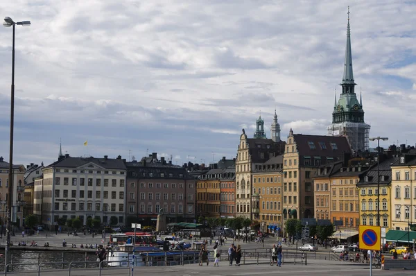 Ciudad vieja de Estocolmo (Gamla Stan), Suecia — Foto de Stock