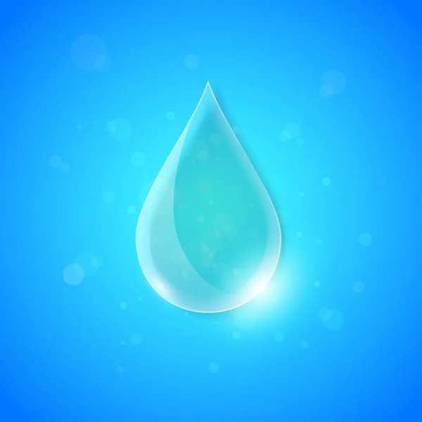 Fondo concepto de agua — Vector de stock