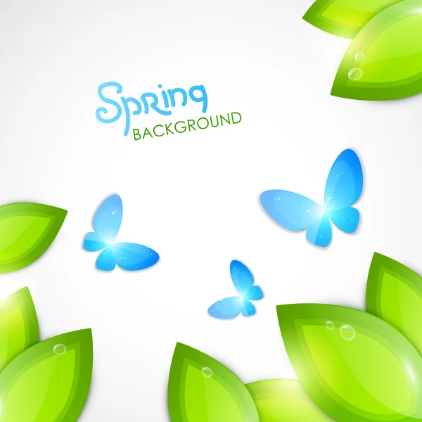 Spring abstract background — Stock Vector