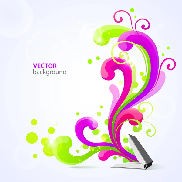 Absztrakt vektor háttér — Stock Vector