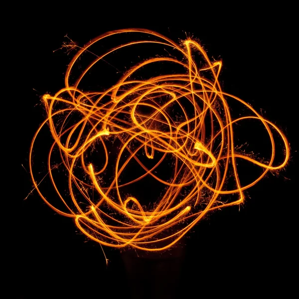 Ateş dansı — Stok fotoğraf