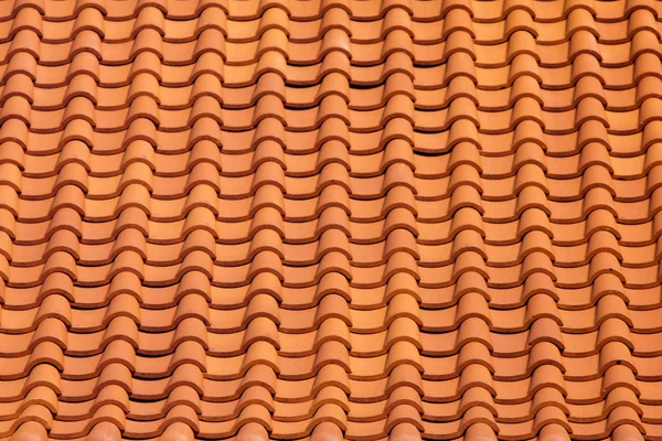 초록 지붕 타일 패턴 — 스톡 사진