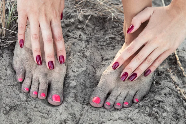 stock image Manicures and pedicures