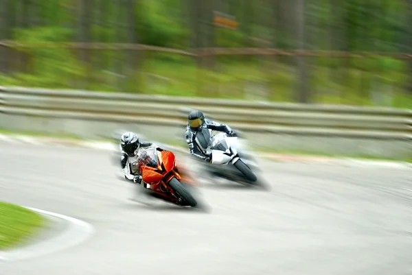 Motorcykel racing — Stockfoto