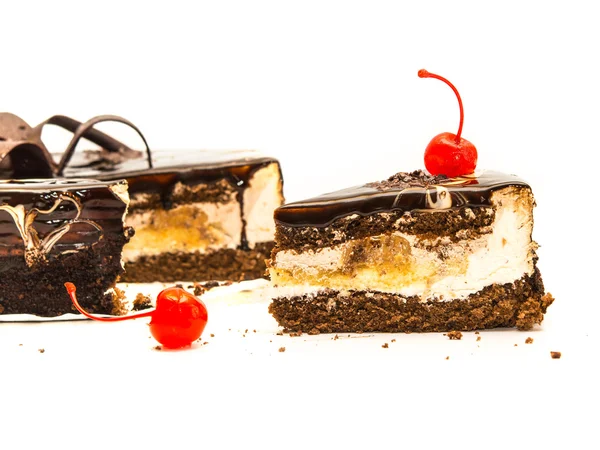 Schokoladenkuchen — Stockfoto