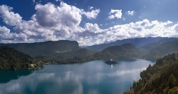 Vista de Bled — Fotografia de Stock