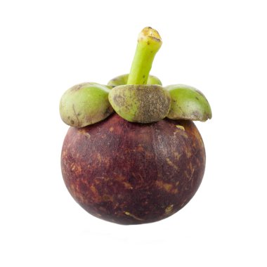 Isolated Mangosteen clipart