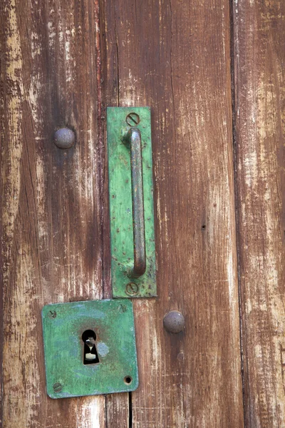Handle and Keyhole — Stock Photo, Image