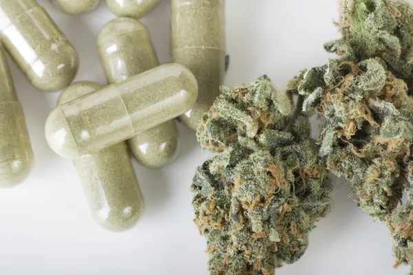 Marijuana medicinale — Foto Stock