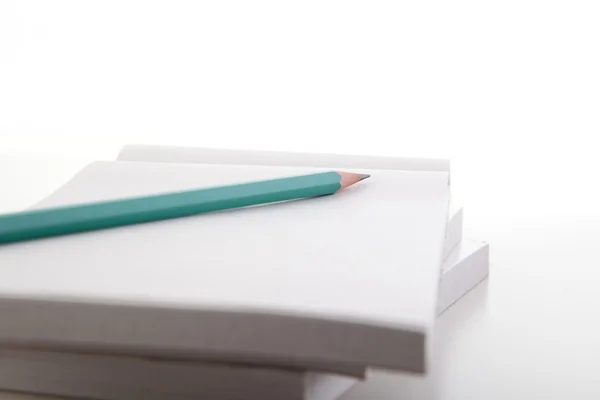 Pencil and Notebook — Stock Photo, Image