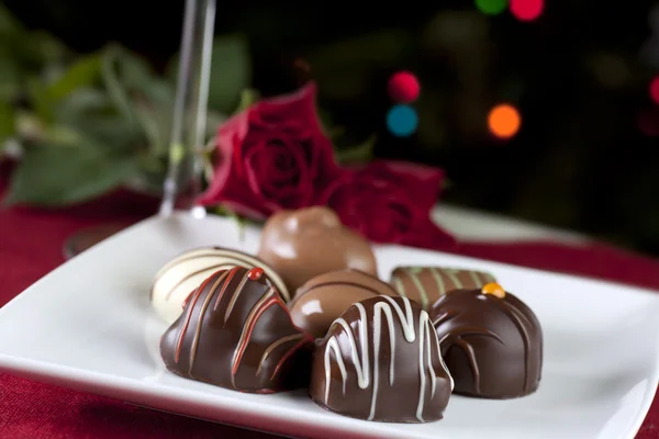 Gurme çikolatalar — Stok fotoğraf