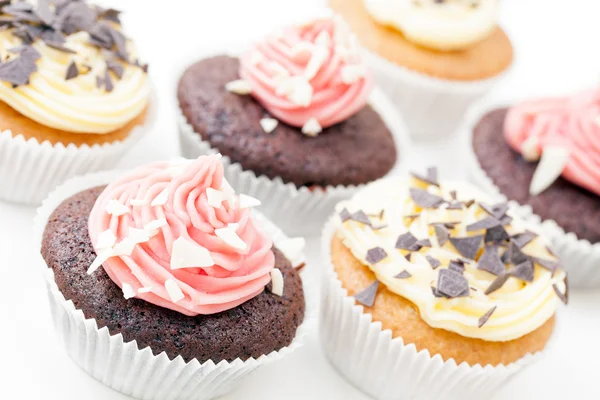 Cupcakes tentadores — Fotografia de Stock