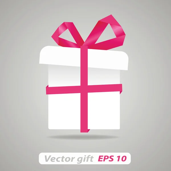 Vector geschenk origami — Stockvector