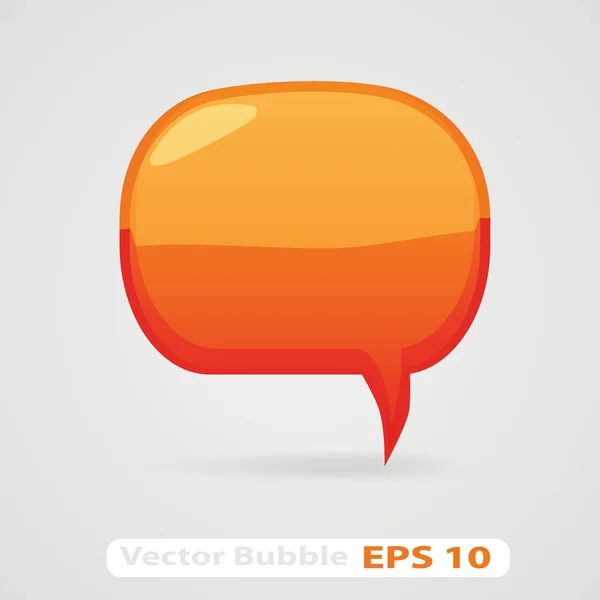 Absztrakt fényes beszéd buborék vektor háttér — Stock Vector