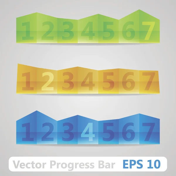 Origami styl papíru panel pro reklamu či obchodní produkt — Stockový vektor