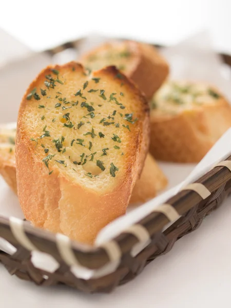 Chleb czosnkowy — Zdjęcie stockowe