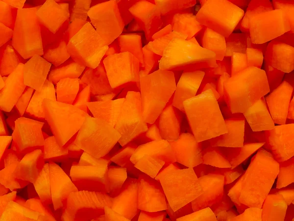 Zanahorias picadas — Foto de Stock