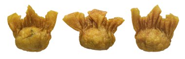 Fried wantons clipart