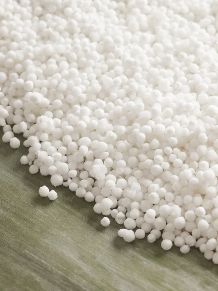 Perle bianche di sago — Foto Stock