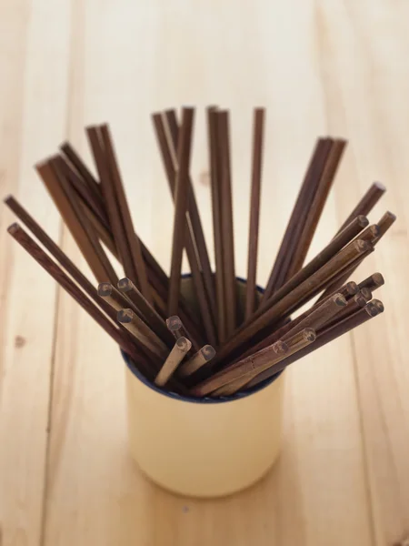 Wooden chopsticks — Stock Photo, Image