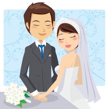 Just Married clipart