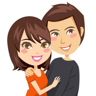 Happy Couple clipart