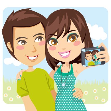 Happy Snapshot clipart