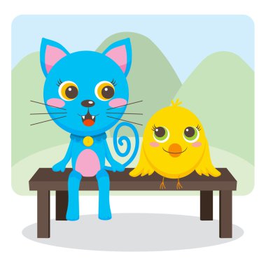 Animal Friends Forever clipart