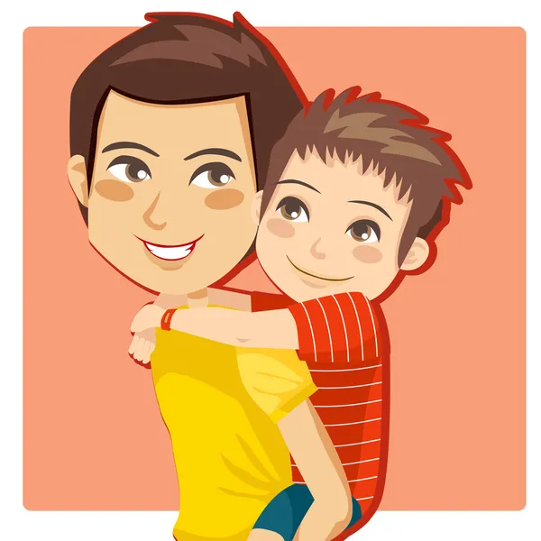 Daddy's Little Boy Vector Graphics