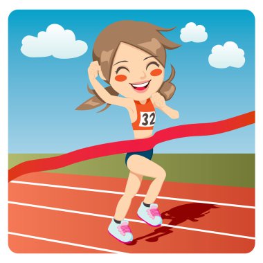 Athlete Woman clipart