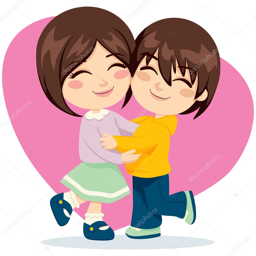 Brother Sister Love Stock Illustration by ©Kakigori #11863201