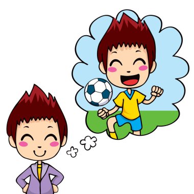Soccer Player Kid clipart