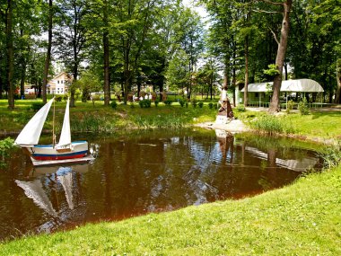 kaliningrad bölgesi gurevska park köşesine