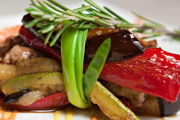 stock image Meat with vegetables