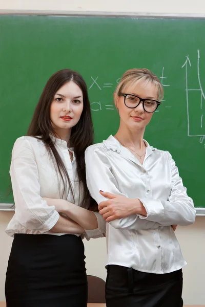 Két tanár — Stock Fotó