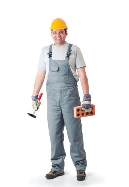 Home repair man isolated clipart