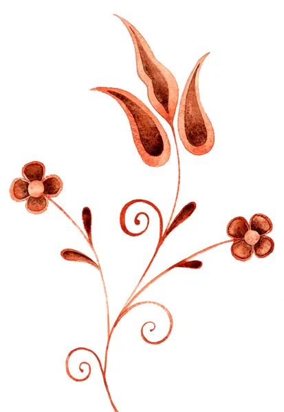 花の手仕事の装飾の要素 — ストック写真