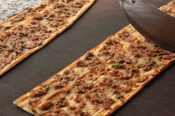 Turecká pizza — Stock fotografie