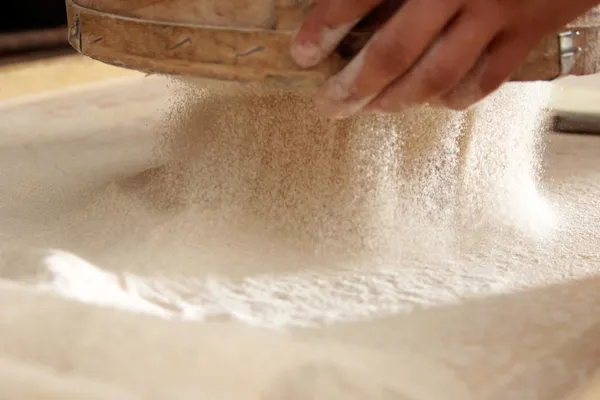 White Wheat Flour — Stock Photo, Image
