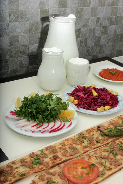 stock image Turkish Pizza