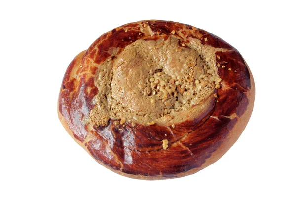 皮塔饼面包的芝麻酱 — 图库照片