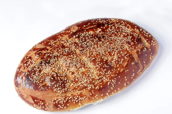Pitabröd med Sesam — Stockfoto