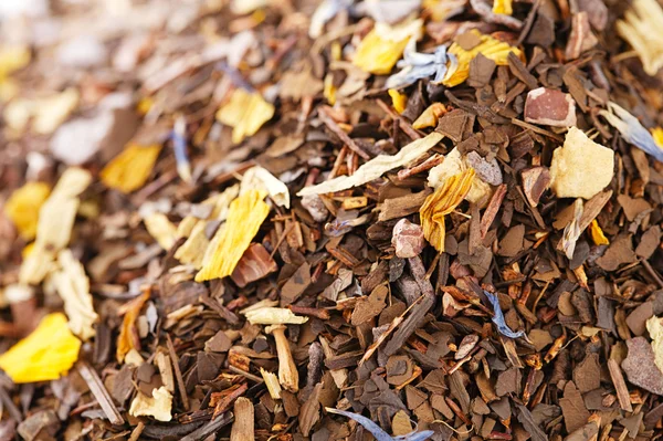 Coffee-like, caffeine-infused mate and red rooibos blend, full f — Stock Photo, Image